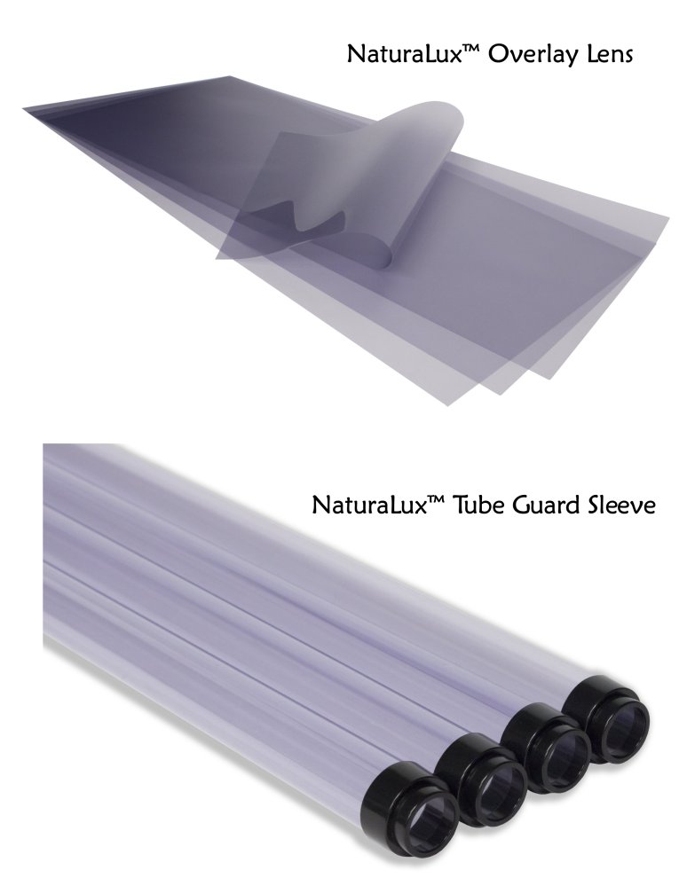 Fluorescent Light Tube Covers and Filters